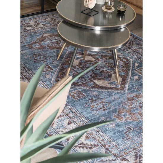 Veer Carpets Vloerkleed laria blue 3 200 x 290 cm - Image 3
