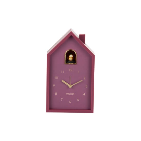 Karlsson wekker modern cuckoo oro dark mauve - Image 5
