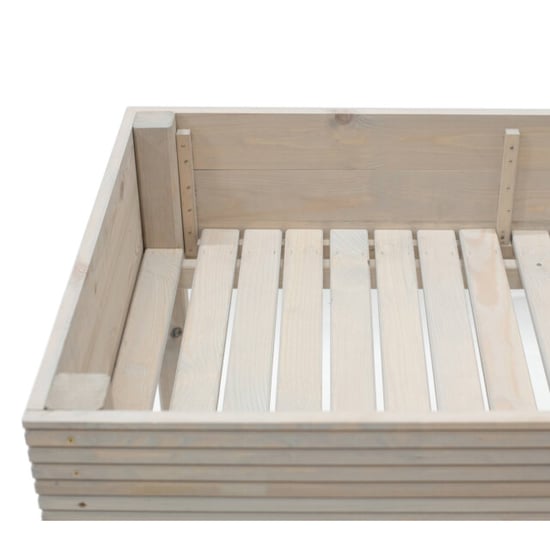 Westmann Frieda houten plantenbak op poten 75x119x79 cm licht - Image 5