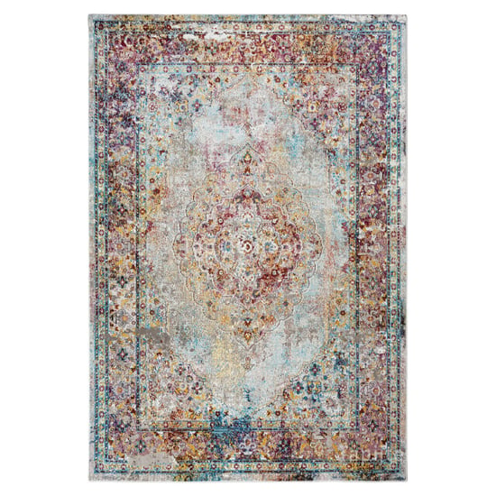 Muratap Picasso keshan vintage vloerkleed multi / beige laagpolig- 300x400 - Image 4