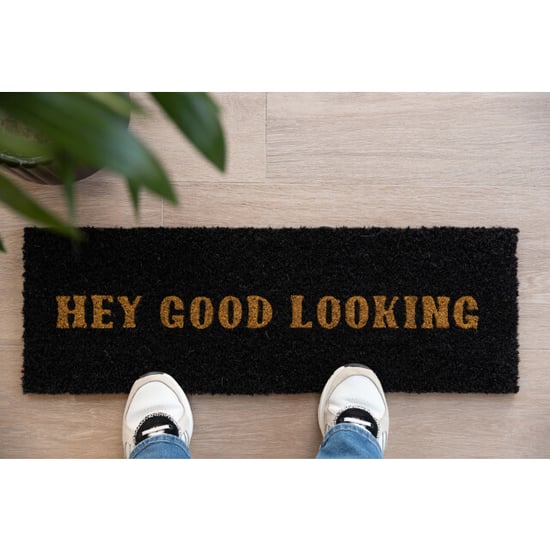 Present Time deurmat hey good looking - 75x25x1,5cm - Image 3