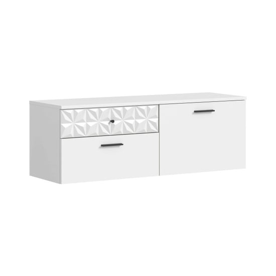 Furnilux Prisma schoenenkast hangend melamine hoogglans mdf tz - Image 1