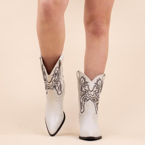 DWRS Label Laarsjes 261280 brady offwhite dames maat: leer - Image 3