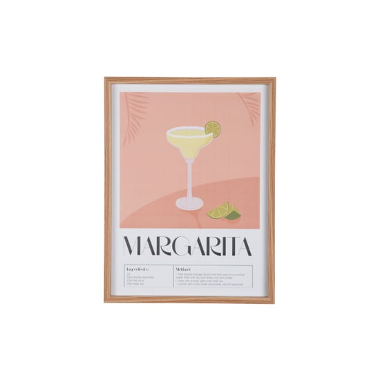 Present Time wall art margarita peach orange - Image 1