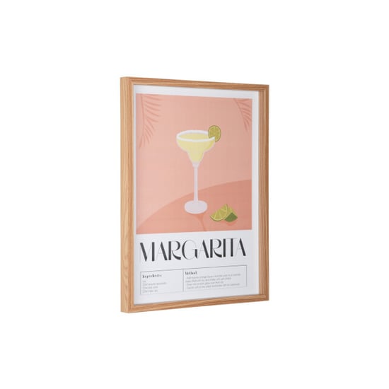 Present Time wall art margarita peach orange - Image 3