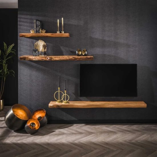 Hoyz wandplank tree 150cm acaciahout m - Image 2