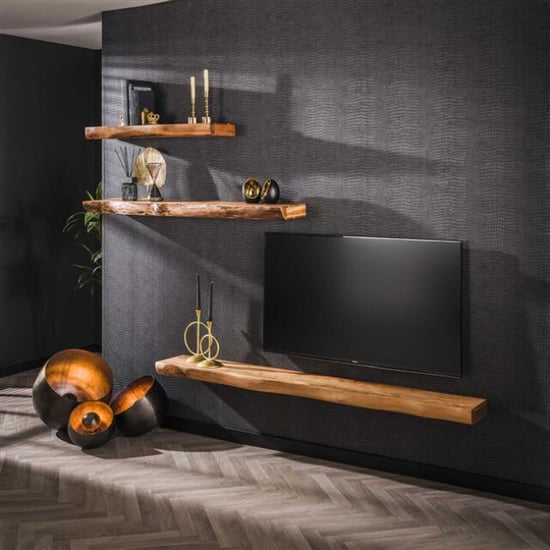 Hoyz wandplank tree 150cm acaciahout m - Image 3