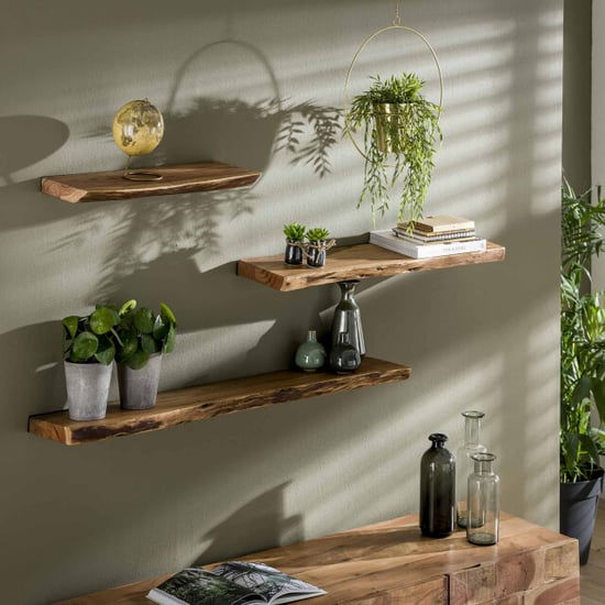Hoyz Hoyz wandplank 120 edge acaciahout - - Image 4
