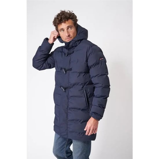 Batela Donker puffer heren winterregenjas bloemendaal - - Image 4