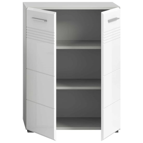 Furnilux Copa midi kast hoogglans mdf tz lichtgrijs nb - Image 3
