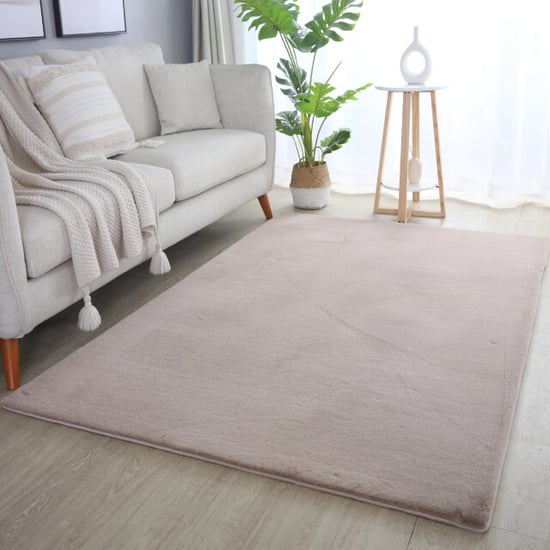 Muratap Pouffy fluffy hoogpolig vloerkleed uni kleur - woonkamer tapijt - - Image 1