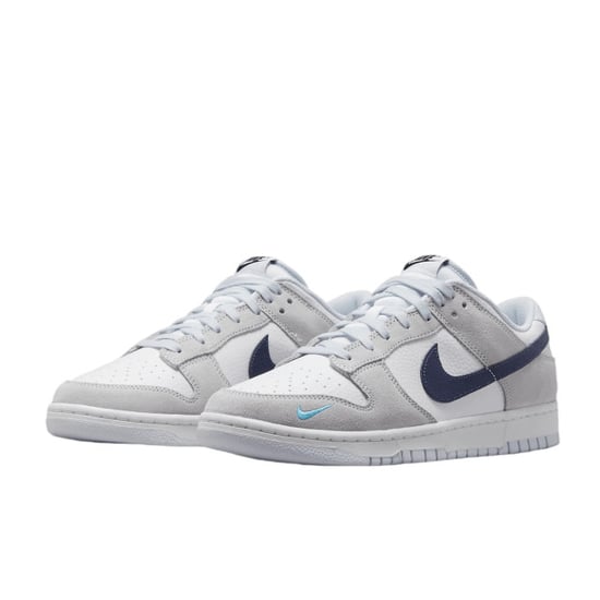 Nike Dunk low mini swoosh grey - Image 2