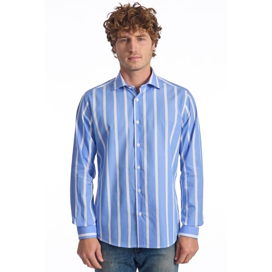 Verticale Streep Shirt Casual Stijl - Image 1