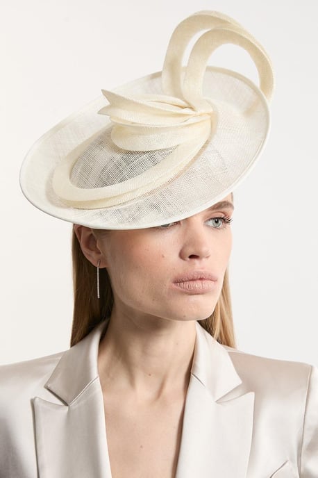 Asymmetric Disc Headband Fascinator - Image 1