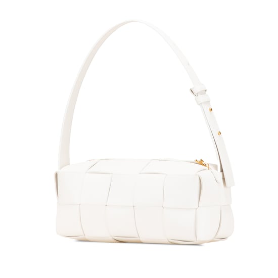 Cassette Woven Leather Handbag - Image 2