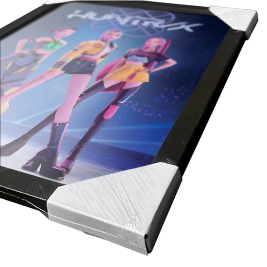 K-Pop Demon Hunters Huntr/X Framed Poster (Multicoloured) - Image 2