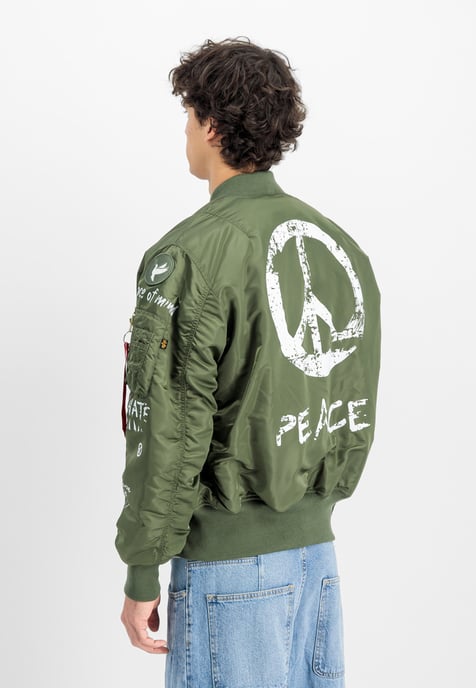 MA-1 Peace Bomber Jacket - Image 3