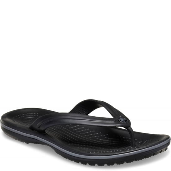 Crocs Crocbrand teenslippers voor heren in zwartgrijs - Image 5