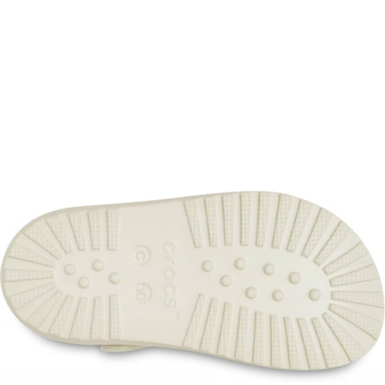Boy's Crocs Junior Classic Fisherman Sandals in Sand - Image 3