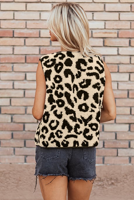 Leopard Sherpa Västar - Image 4
