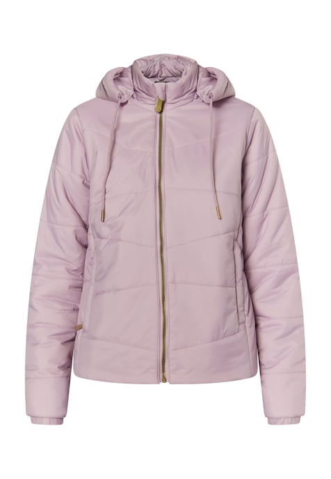 Faina licht gewatteerd jack Dames Mauve - Image 1