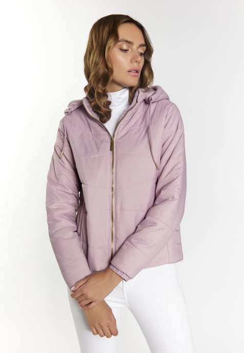 Faina licht gewatteerd jack Dames Mauve - Image 3