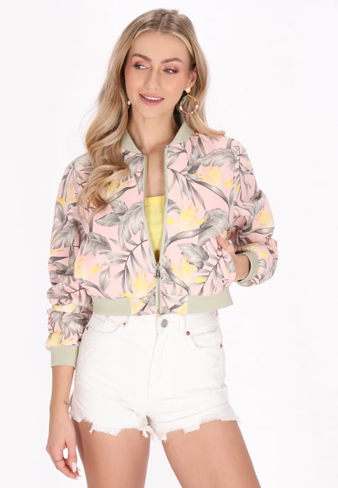 IZIA Jas vrouwen lichtroze veelkleurig - Image 3