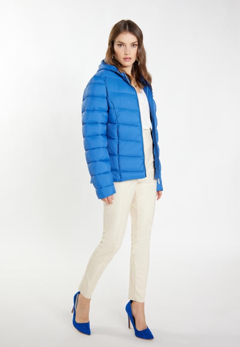 Faina gewatteerd winterjack Dames blauw - Image 2
