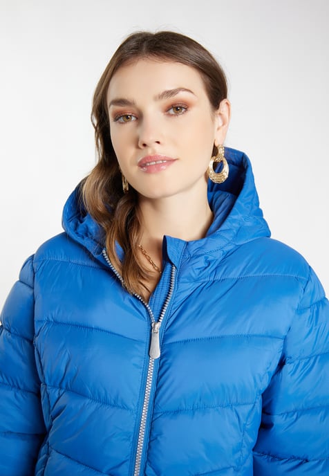 Faina gewatteerd winterjack Dames blauw - Image 5