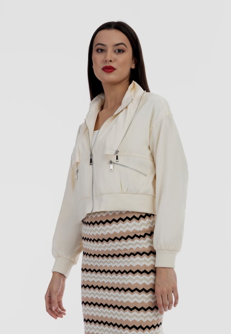 Faina Jacket women cream - Image 3