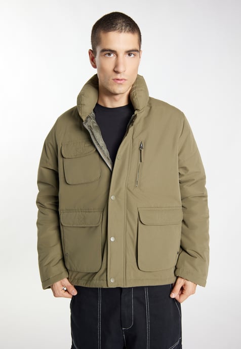 TUFFSKULL winterjas Heren militaire olijf - Image 3