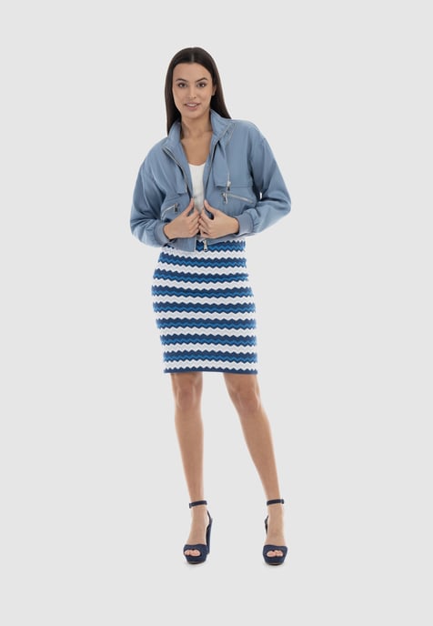 Faina Jacket women smoke blue - Image 2