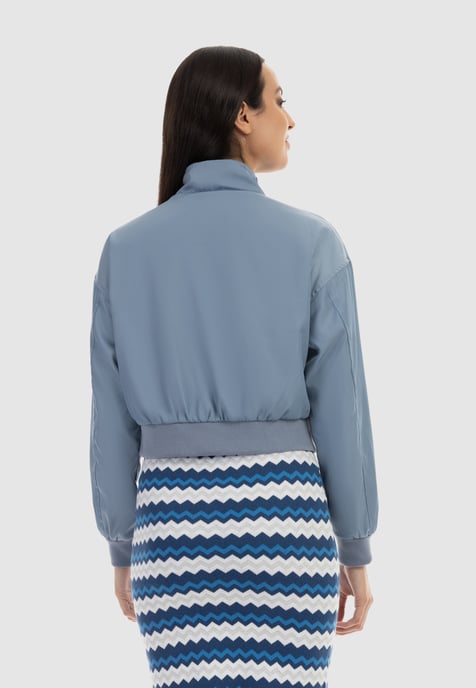 Faina Jacket women smoke blue - Image 4