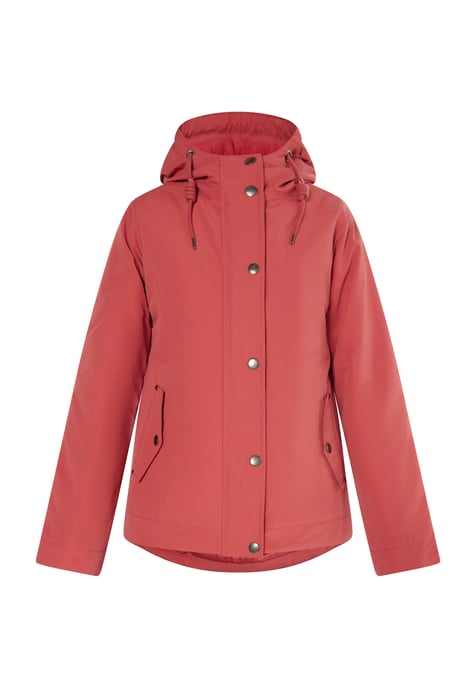usha Gewatteerd jack Dames Vintage rood - Image 1