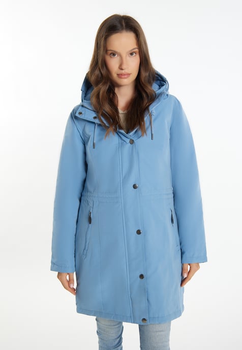 usha Gewatteerde korte jas Dames denimblauw - Image 3