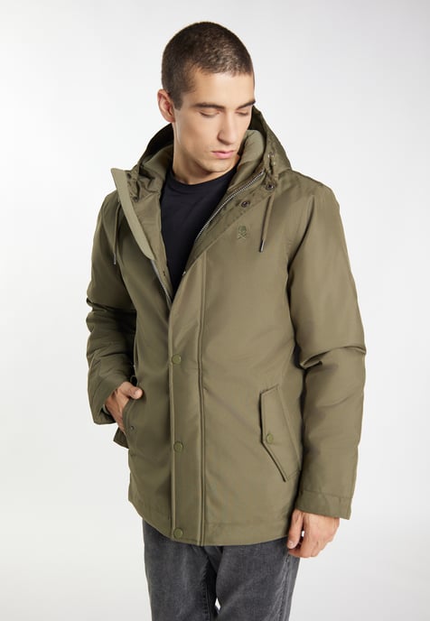 TUFFSKULL Arctische winterjas Heren militaire olijf - Image 3