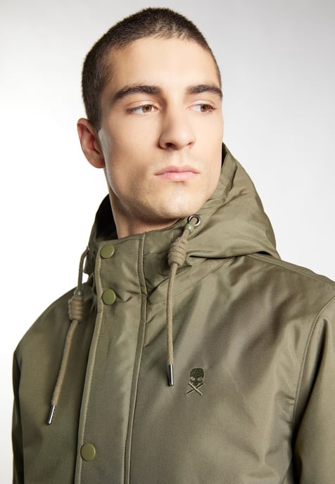 TUFFSKULL Arctische winterjas Heren militaire olijf - Image 5