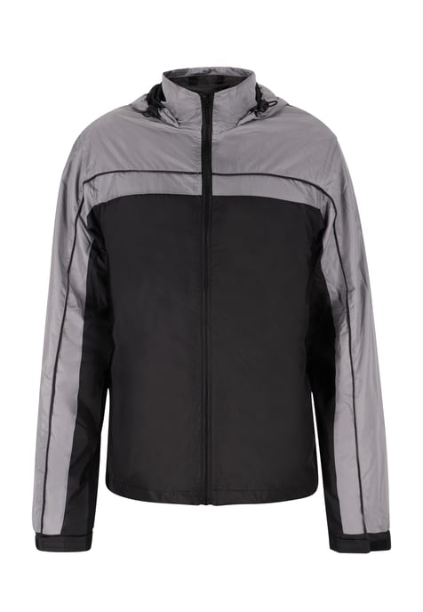 TUFFSKULL Jas Heren zwart-grijs - Image 1