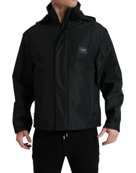 Hooded Jacket Zwart - Image 1