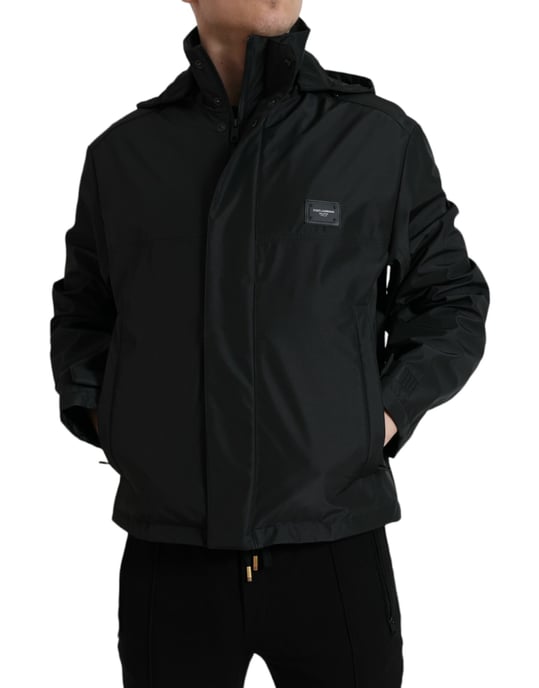 Hooded Jacket Zwart - Image 2