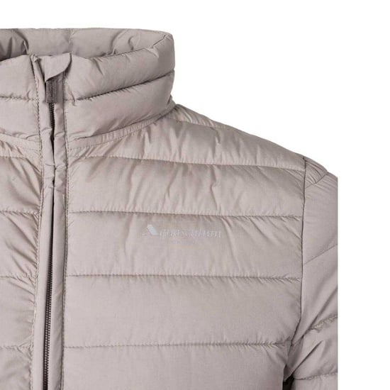 Aquascutum Heren Mock Neck Active Gewatteerd Jasje (Grijs) - Image 3