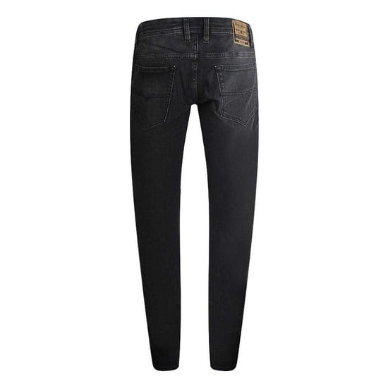 Diesel Heren Tommer-R Denim Faded Jeans (Zwart) - Image 2