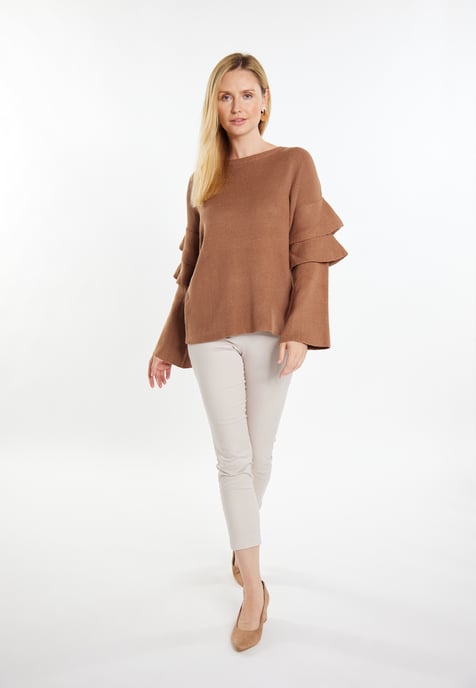 usha Pullover women camel - Image 2