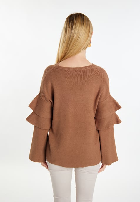 usha Pullover women camel - Image 4