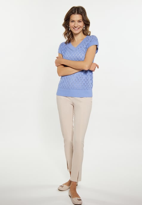 usha Pullover women pigeon blue - Image 2