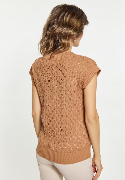 usha Pullover women camel - Image 4