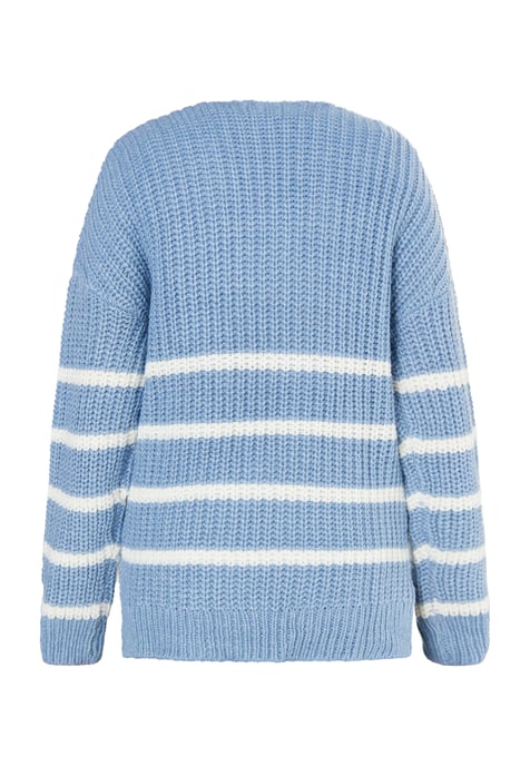 usha Knitted pullover women denim blue - Image 2