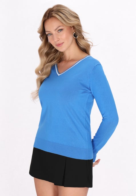 Faina Jumper vrouwen Blauw - Image 3