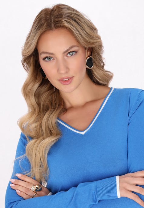 Faina Jumper vrouwen Blauw - Image 5