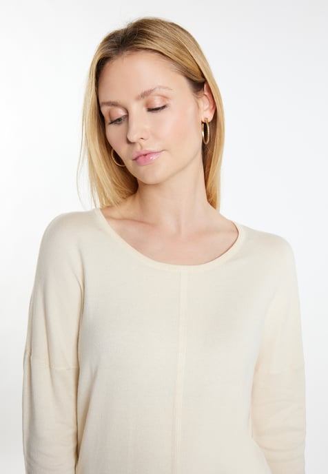 usha Knitted pullover women cream - Image 5